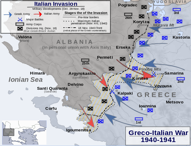 décisions politiques les plus stupides de l’histoire, L'invasion de la Grèce par l'Italie