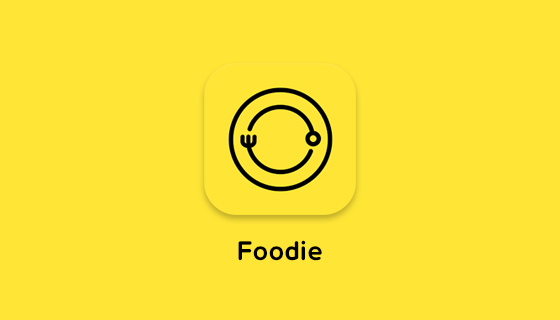 meilleures applications gratuites de retouches photos, Foodie-Caméra pour la vie