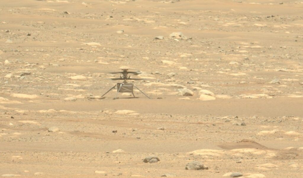 découvertes fascinantes sur la planète mars, hélico Ingenuity